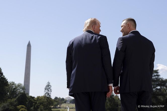 Spotkanie Donalda Trumpa z Karolem Nawrockim