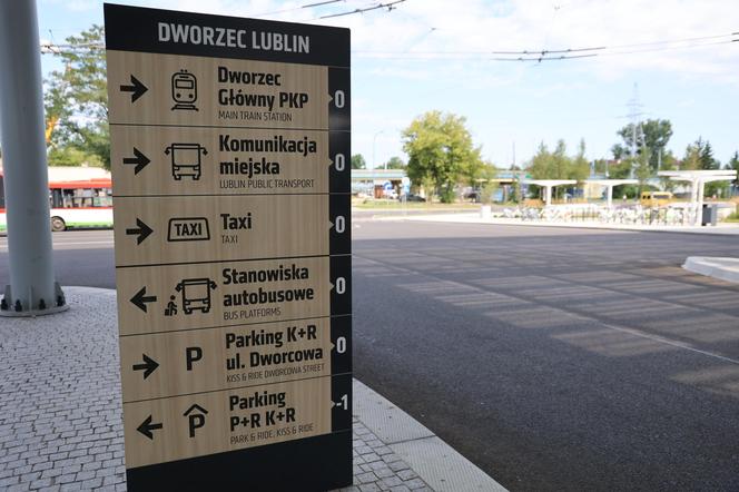 Dworzec metropolitalny w Lublinie w lipcu 2024