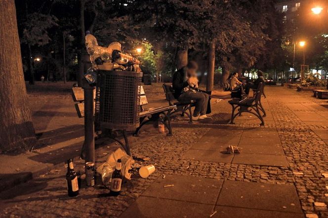 alkohol nocą w Warszawie