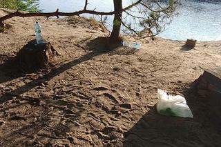 Tak wygląda dzika plaża w Smukale