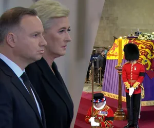 Andrzej Duda uśmiechał się na pogrzebie królowej Elżbiety II. Specjalista od mowy ciała przejrzał prezydenta