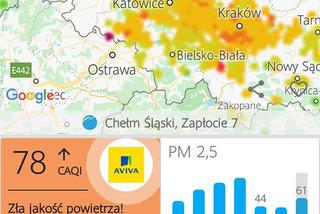 Aglomeracja śląska - wyniki badań powietrza