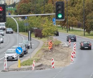 Ostrobramska do remontu. Ruszyła przebudowa skrzyżowania z ul. Poligonową