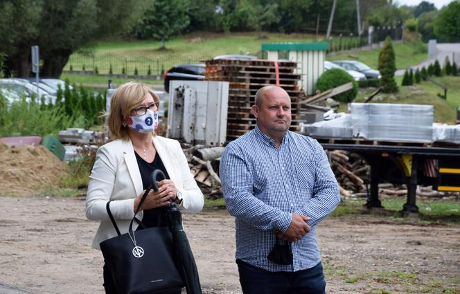 Gmina Iława: Oddanie do użytku drogi Dół-Ławice