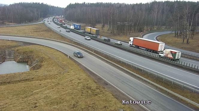 Potężny korek na autostradowej obwodnicy Krakowa