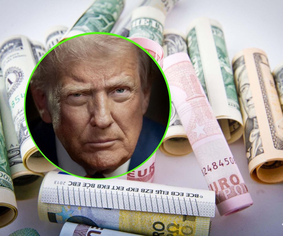 Trump_banknoty_pieniądze