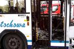 Pożar autobusu PKS Częstochowa