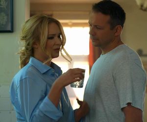 	Barwy szczęścia, odcinek 3061. Bruno (Lesław Żurek), Karolina (Marta Dąbrowska)