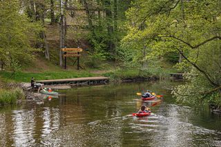   Wieś Krutyń. To miejsce wygląda jak z bajki
