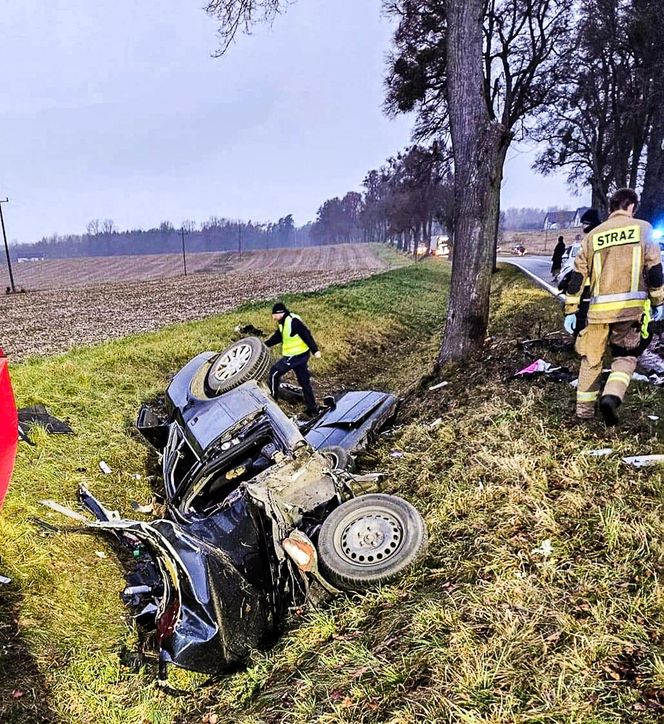 Ostatnia randka Huberta i Mileny. Roztrzaskali się o drzewo. 300 metrów od domu.
