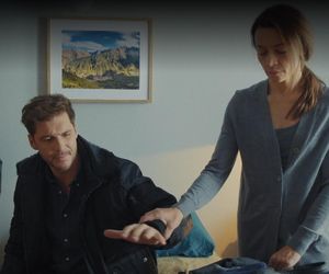 	M jak miłość odc. 1853. Martyna (Magdalena Turczeniewicz), Marcin (Mikołaj Roznerski)