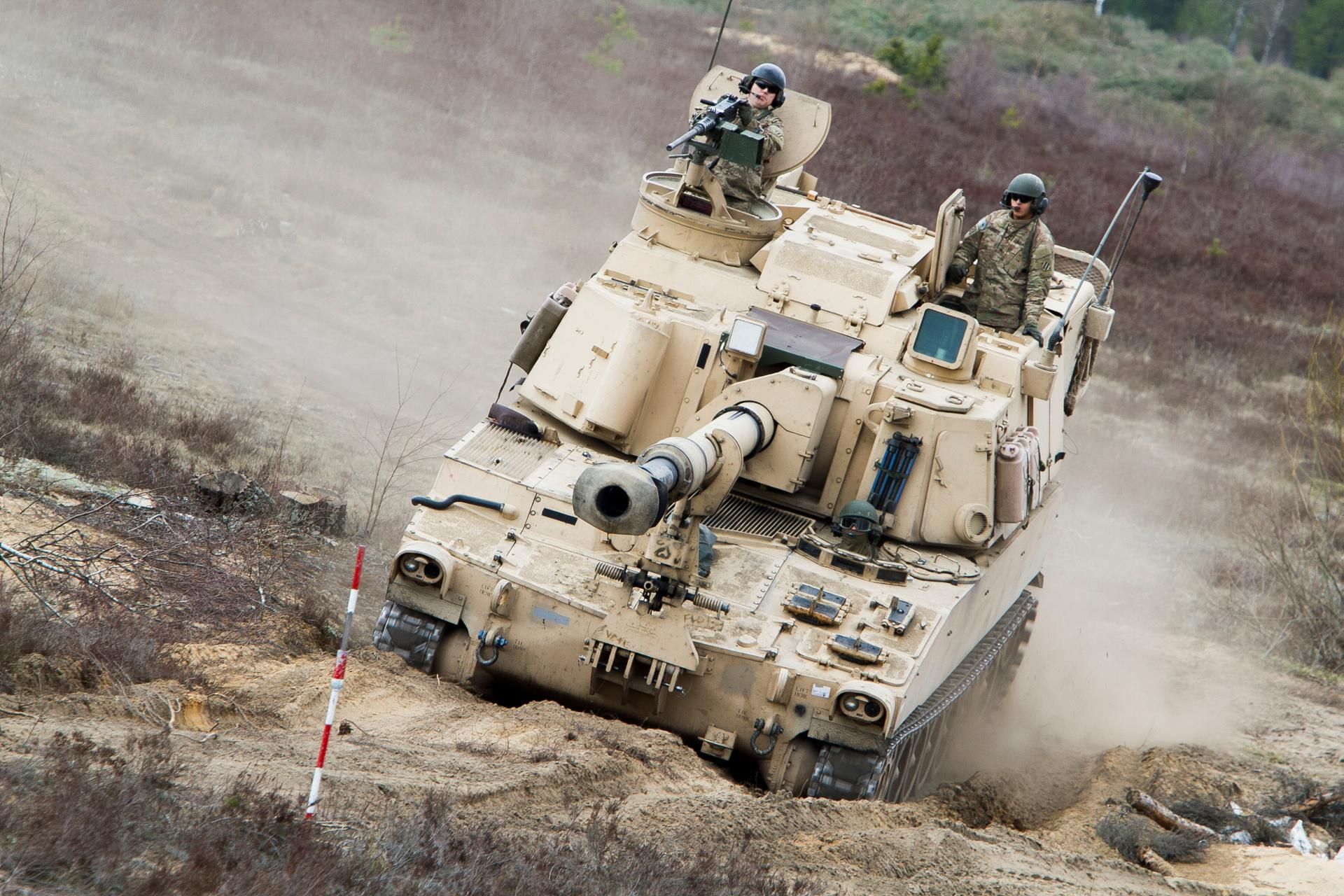 Armatohaubice M109 