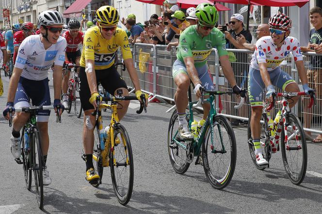 Tour de France: Chris Froome trzeci raz najlepszy nad Sekwaną 