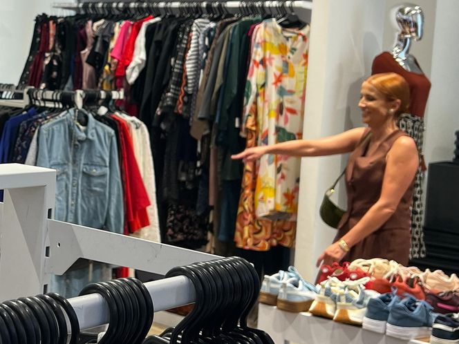 Katarzyna Zielińska stroi się w luksusowym szmateksie