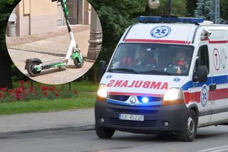  Kraków. Kolejny wypadek z udziałem hulajnogi. Aż trzy osoby poszkodowane