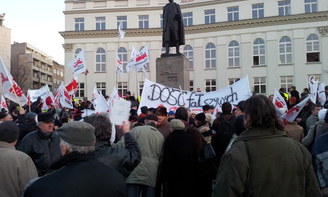 Manifestacja PiS 14.03.2012 NA ŻYWO w Internecie - ZDJĘCIA