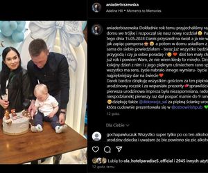 Roczek synka Anny Derbiszewskiej 