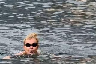 Monika Olejnik na wakacjach