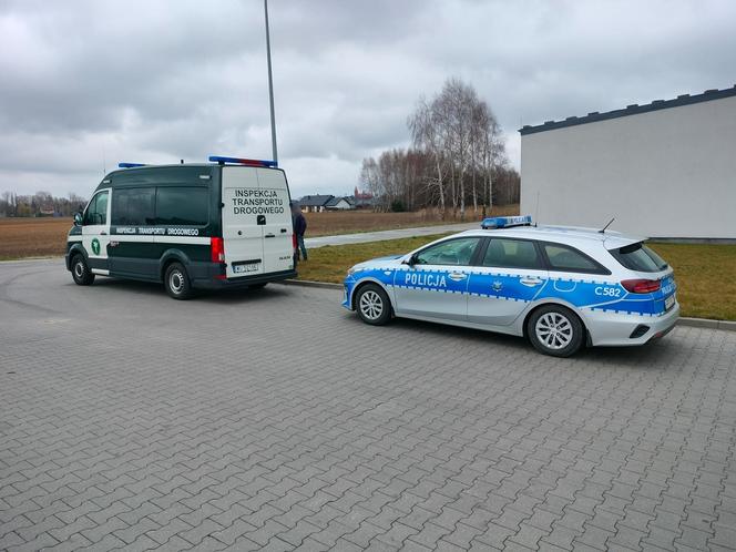 Akcja ITD i policji na obwodnicy Wąbrzeźna. Kierowca wpadł jak śliwka w kompot