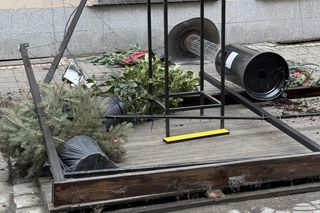 Totalna demolka w centrum Wrocławia. Ogródki przy restauracji zrujnowane, właściciele załamani 