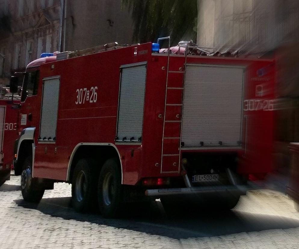 Tragiczny pożar w Łodzi
