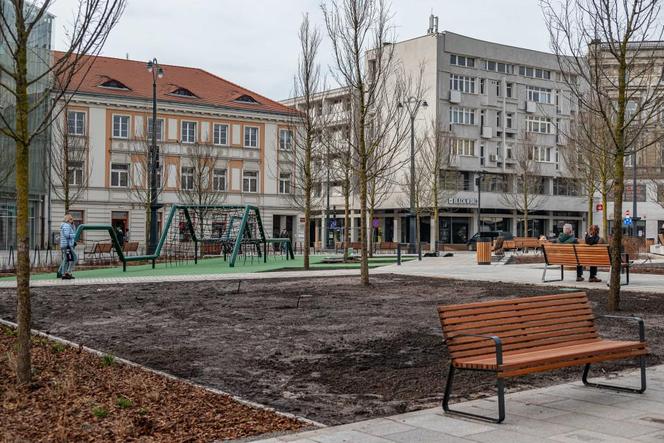 Plac Wolności w Łodzi po remoncie