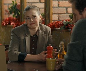 Barwy szczęścia. Gabrysia (Marta Juras), Szczepan (Robert Gulaczyk)