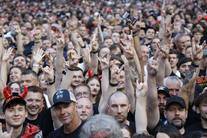 Koncert AC/DC w Warszawie (4.07.2025) - część druga. Organizatorem koncertu jest Live Nation