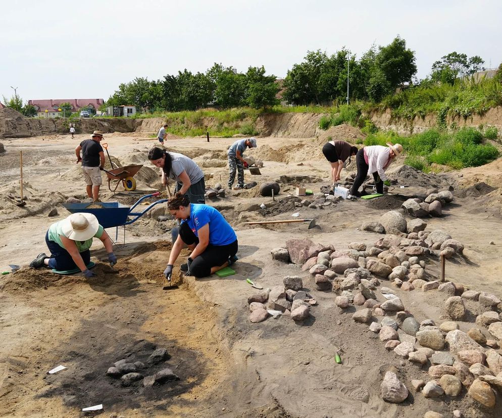Wykopaliska w Pruszczu Gdańskim