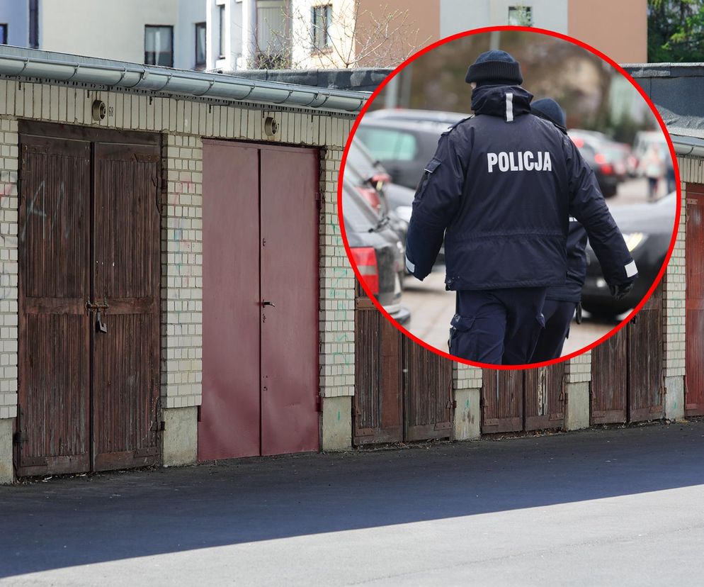 Łódź. Ciało 38-latka w garażu przy ul. Łęczyckiej. Obok nieprzytomna 36-latka