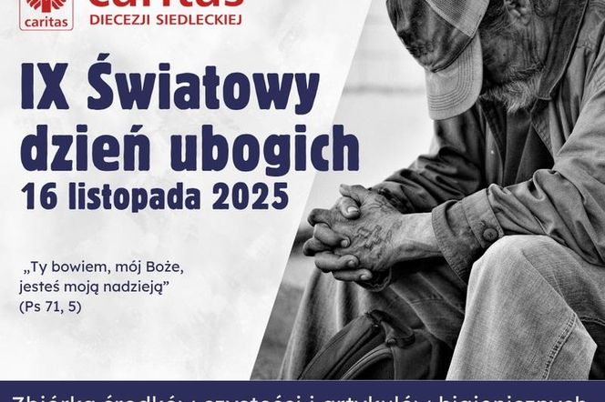 Caritas apeluje o wsparcie zbiórki dla ubogich i bezdomnych