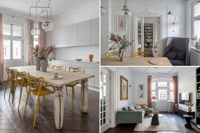 Mieszkanie w stylu paryskim na poznańskich Jeżycach. Zaglądamy do pięknego apartamentu architektki