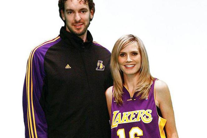 Pau Gasol i Heidi Klum