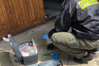 CBŚP skonfiskowało dziesiątki kilogramów materiałów wybuchowych