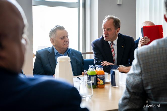 Posiedzenie sejmowej Komisji Infrastruktury w Porcie Gdynia