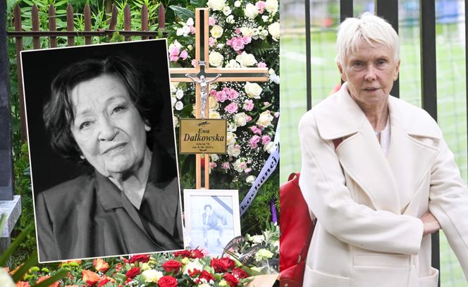 Ewa Błaszczyk, pogrzeb Ewy Dałkowskiej