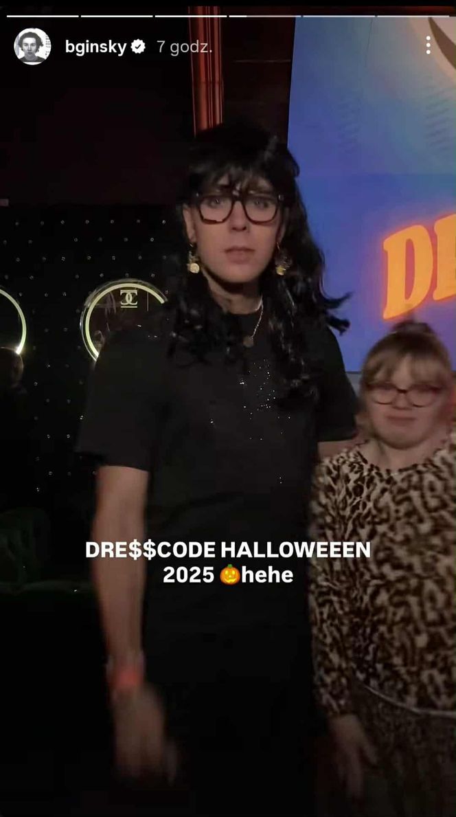 Bagi na Halloween przebrał się za... Czarną Mambę! Iwona Pavlović jak żywa?