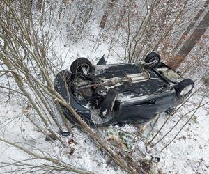 Wypadek na trasie Starachowice- Lubienia 24.11.22