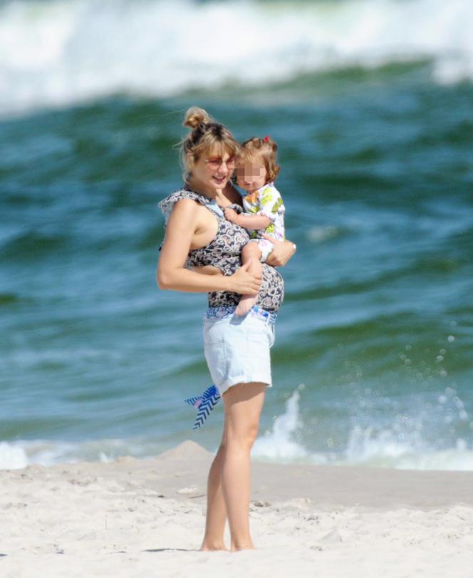 Małgorzata Socha wypoczywa z rodziną w Juracie