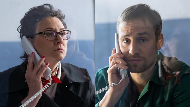 Na dobre i na złe odc. 845. Michał Wilczewski (Mateusz Janicki), prawniczka Zofia Zając ( Katarzyna Raduszyńska)