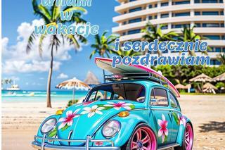 Dzień dobry w wakacje. Kartki do wysłania lato 