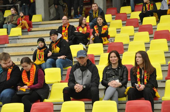 Korona Kielce - Jagiellonia Białystok. Zółto-czerwone derby w obiektywie