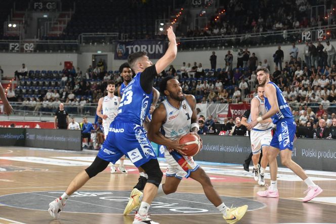 Arriva Polski Cukier Toruń - Anwil Włocławek, zdjęcia kibiców i zawodników z 4. meczu fazy play-off Orlen Basket Ligi