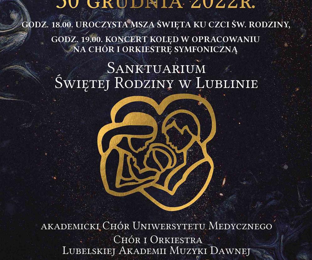 Koncert kolęd w Sanktuarium Świętej Rodziny w Lublinie