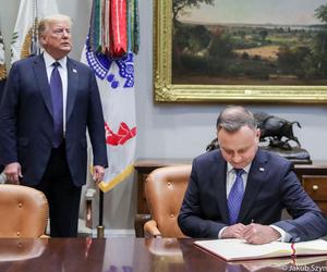 Andrzej Duda, Donald Trump