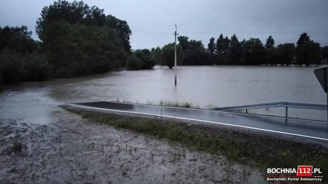 Powódź w Łapanowie