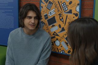 Barwy szczęścia, odcinek 3167. Romeo (Jacek Tyszkiewicz), Ewa (Gabriela Ziembicka)