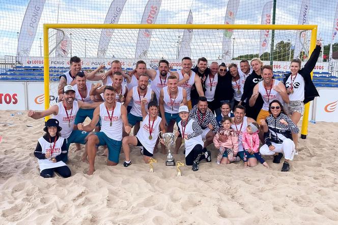 Klub FC 10 Zgierz wygrał Puchar Polski w beach soccerze