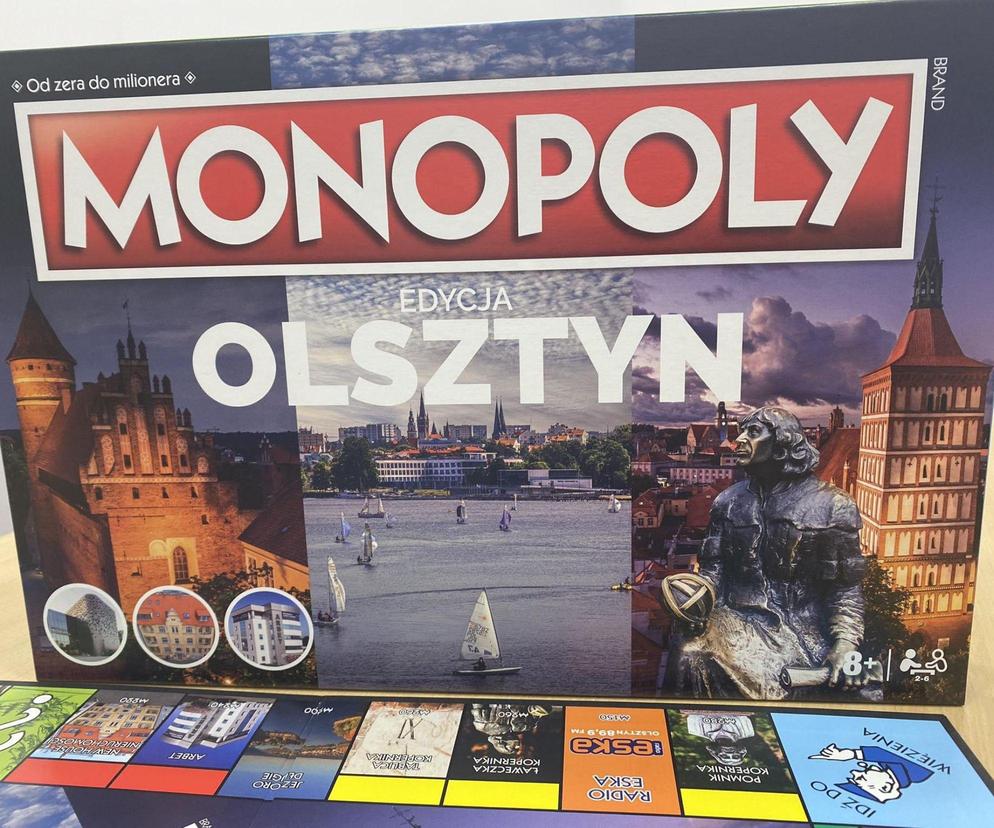 Monopoly Olsztyn już w sprzedaży. Sprawdziliśmy, za ile można kupić grę. Ceny nie są niskie!