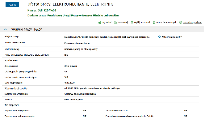 Praca w woj. warmińsko-mazurskim. Oferty z zarobkami powyżej 3 tys. złotych